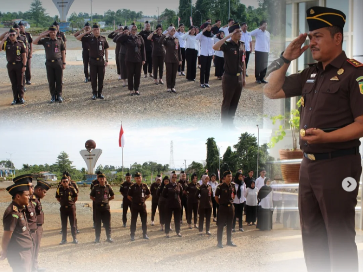 Apel Kerja Senin Pagi Kejaksaan Negeri Morowali
